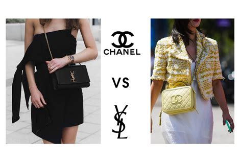 chanel vs yves saint laurent|chanel vs ysl resale.